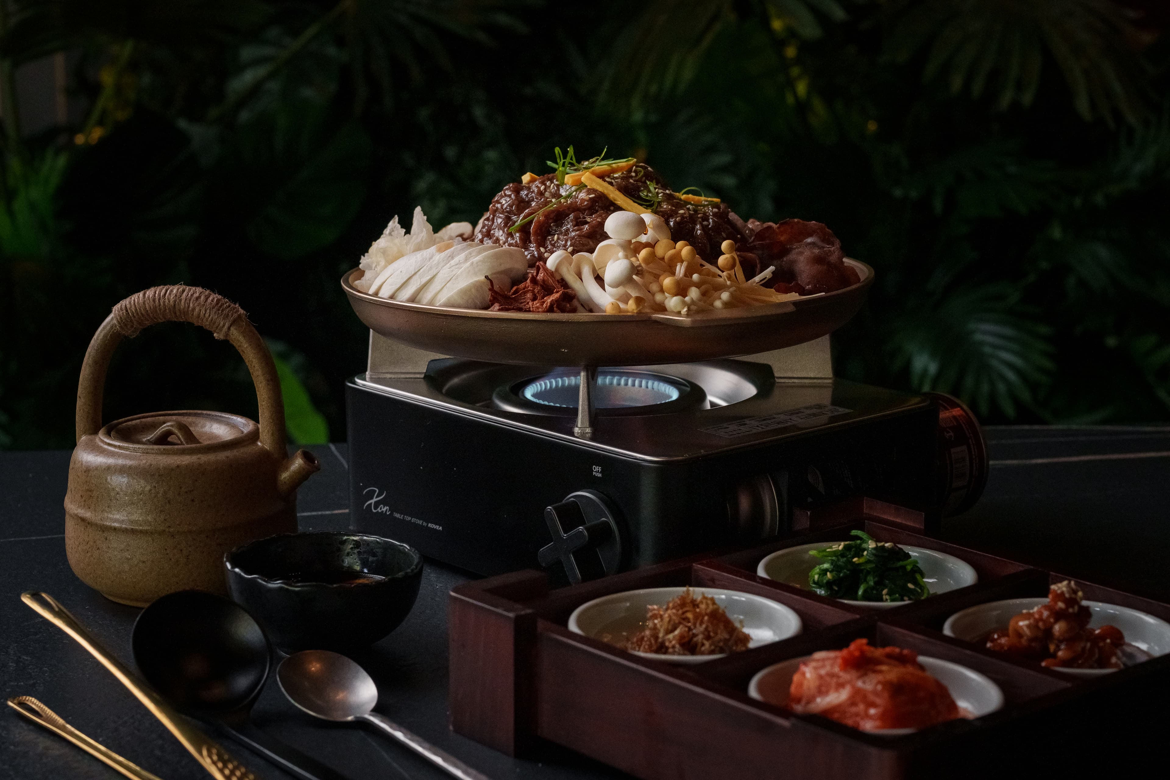 Where the grill never cools